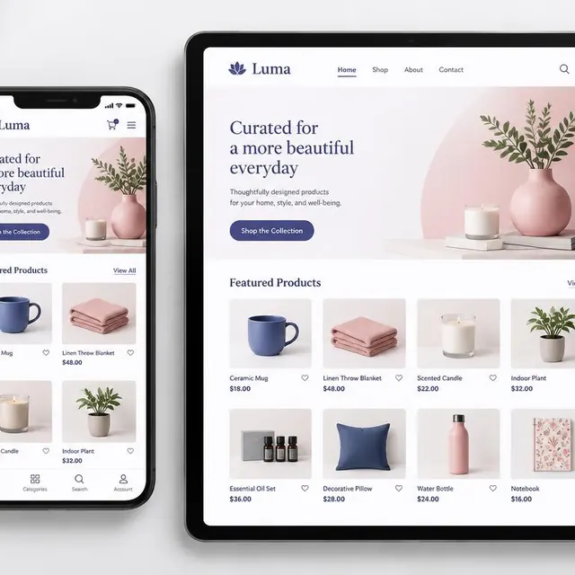 Vista previa de Catálogo de productos en Canva